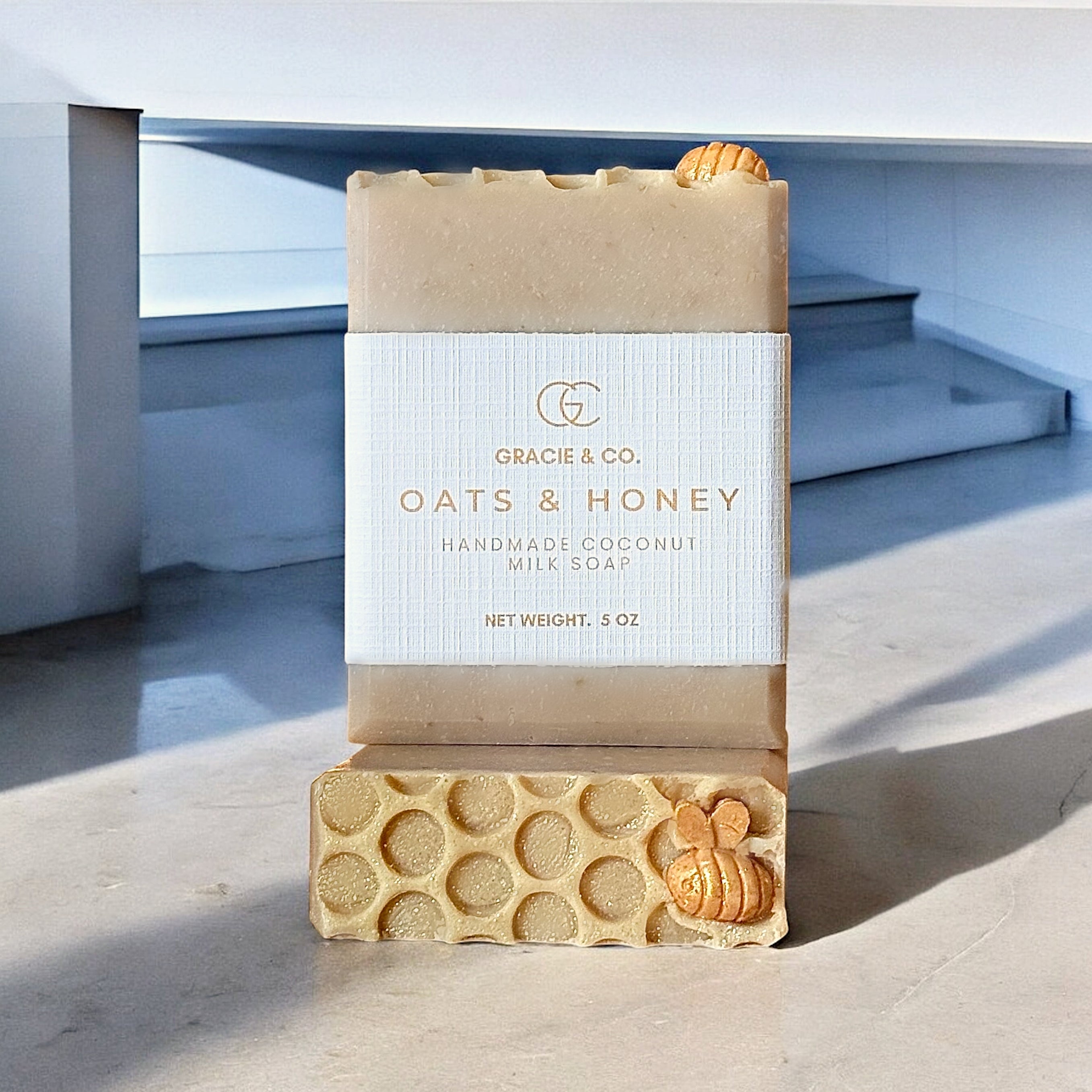 Oats & Honey Handmade Coconut Milk Soap - Gracie & Co. 1942